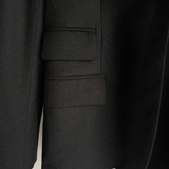 Arthur Mendonca Black Classic 2 Button Blazer 8 - Picture 8 of 8